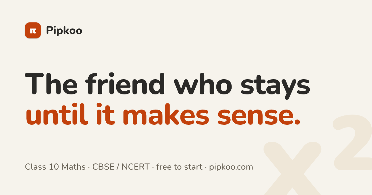 Class 12 Maths, one idea at a time — all 13 NCERT chapters | Pipkoo
